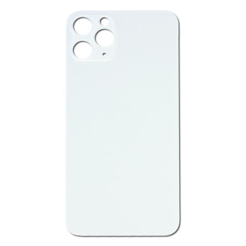 Τζαμάκι Πίσω Πλαισίου Big Hole iPhone 11 Pro Max Silver high quality OEM